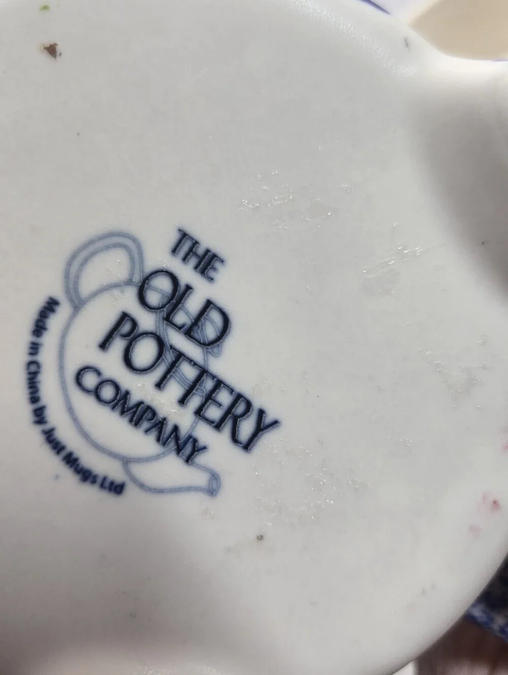 The Old Pottery Factory Striped Mugs Fun Gift Bright Unique
